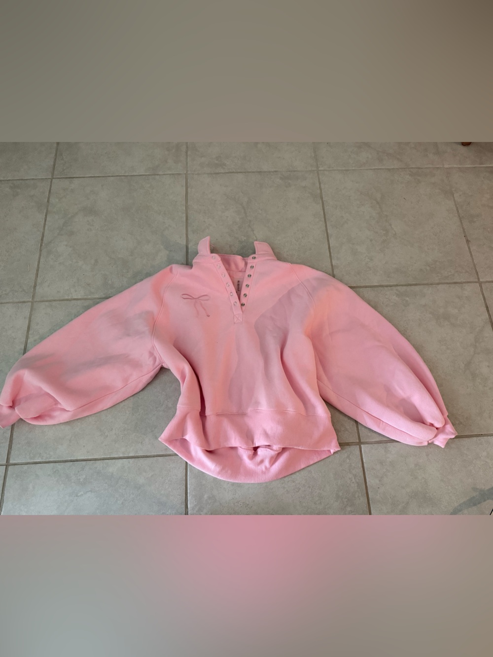 Pink Women's Pullover Hoodie Sweatshirt